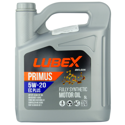 Синтетическое моторное масло PRIMUS EC PLUS 5W-20 - 5 л Синтетическое моторное масло PRIMUS EC PLUS 5W-20 - 5 л